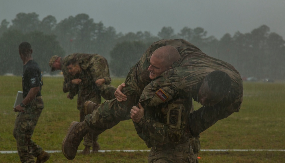82nd Airborne Division Combat Fitness Test Day 2
