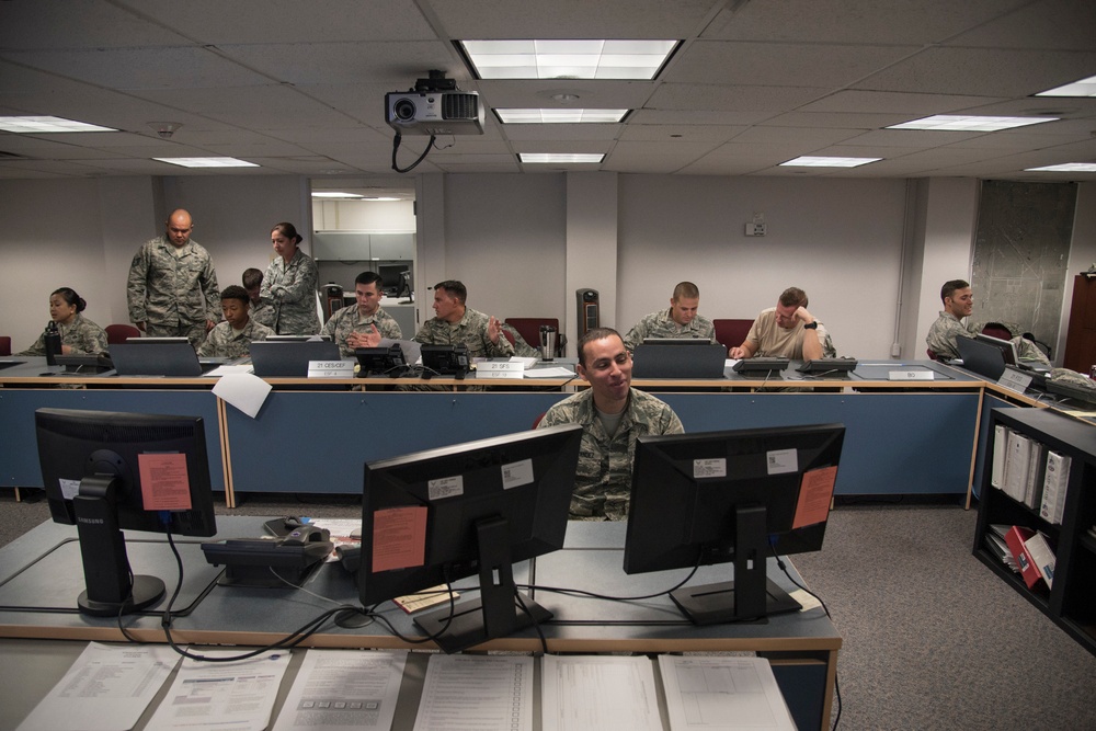 Prime BEEF Day: 21st CES conducts a beddown exercise for monthly training