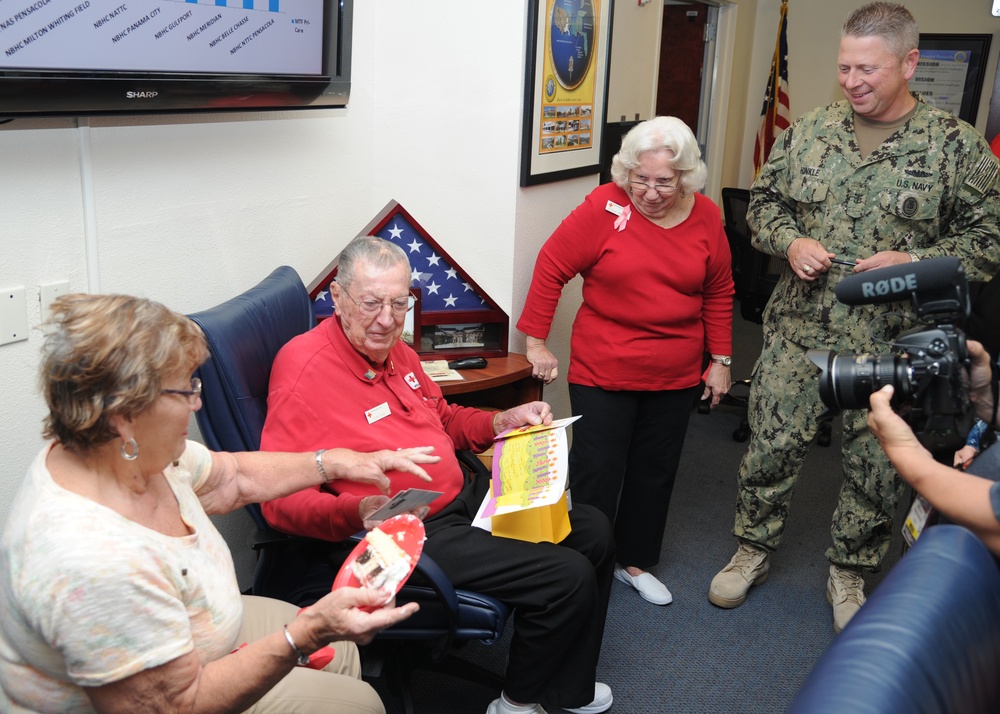 Pearl Harbor Survivor Still Volunteers at Naval Hospital Pensacola