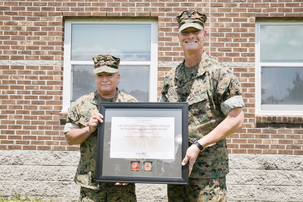 2d MED BN receives Chesty Puller Award