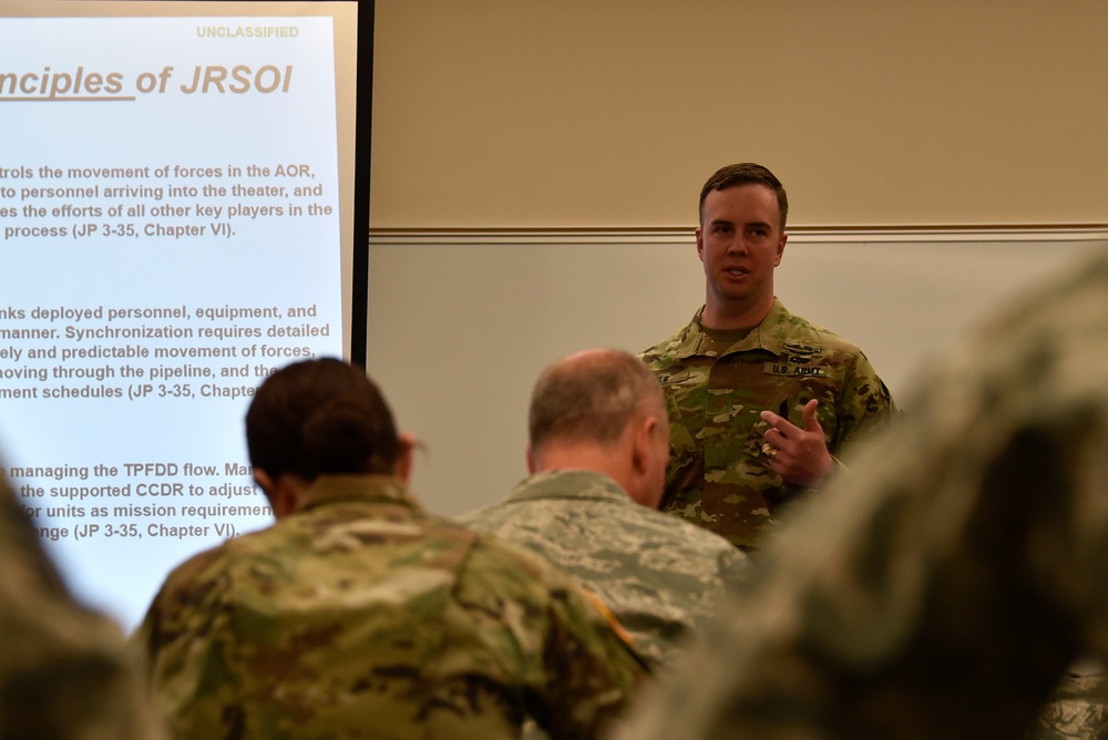 National Guard members attend JRSOI training