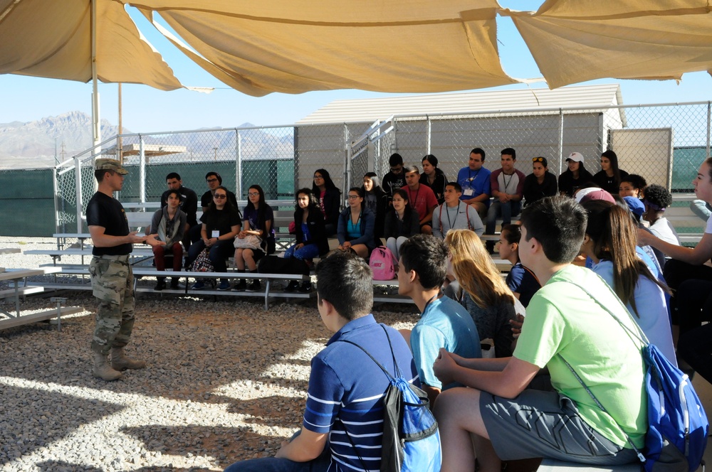 Junior Leadership visits Fort Bliss