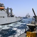 USS Wayne E. Meyer Conducts a Replenishment-at-Sea