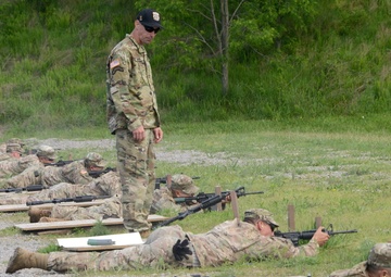 Marksmanship Instructors coach cadre for Cadet Summer Training