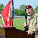 Change of Command Ceremony, Charlie Company, 54th Brigade Engineer Battalion, 173rd Airborne Brigade