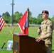 Change of Command Ceremony, Charlie Company, 54th Brigade Engineer Battalion, 173rd Airborne Brigade