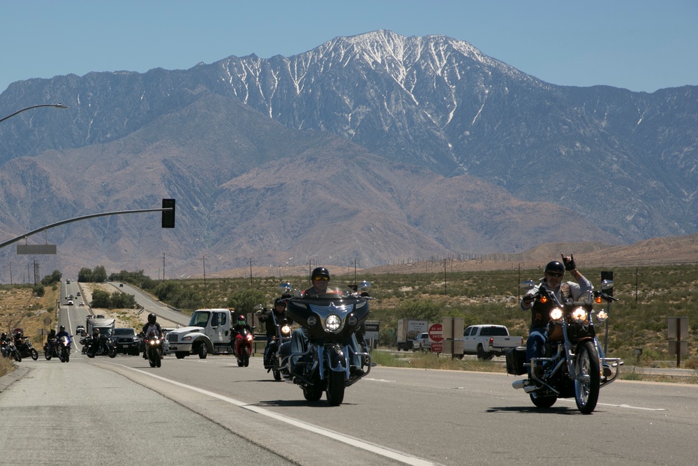 Combat Center rides for Freedom