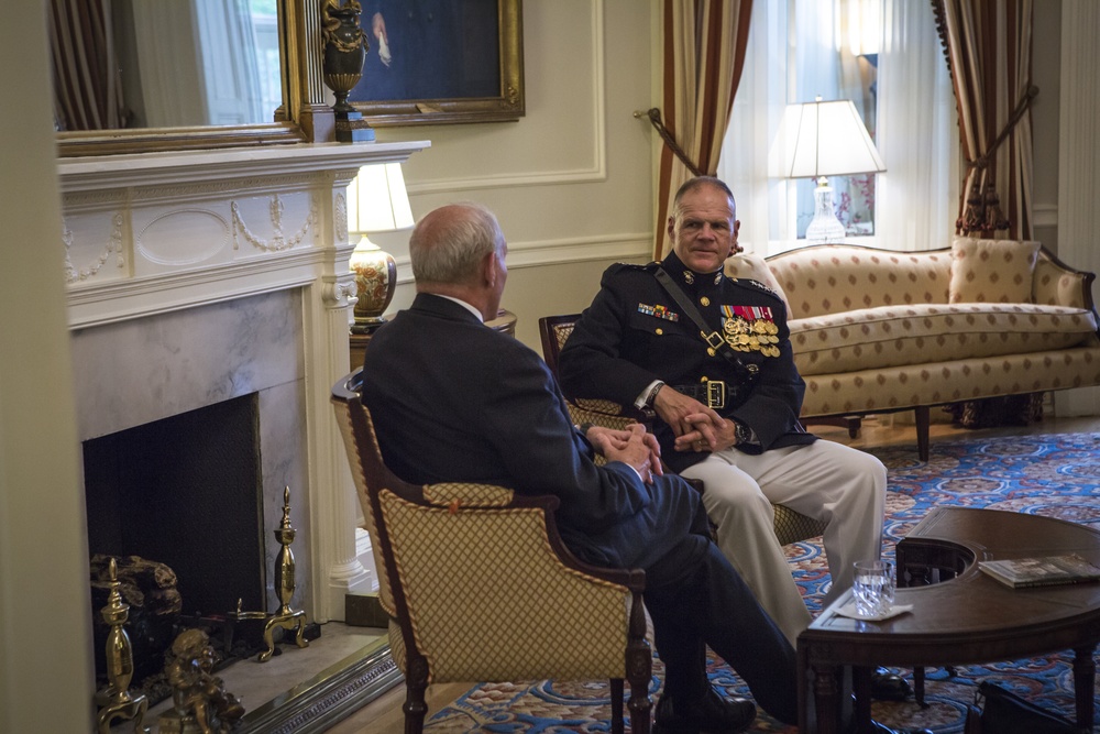 Marine Barracks Washington Evening Parade May 19, 2017