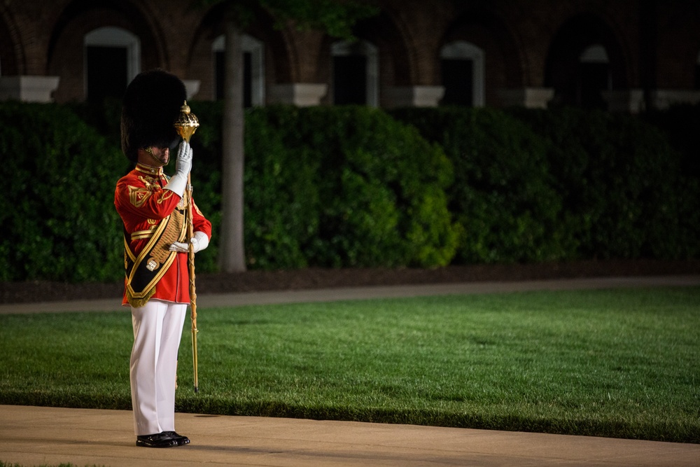 Marine Barracks Washington Evening Parade May 19, 2017