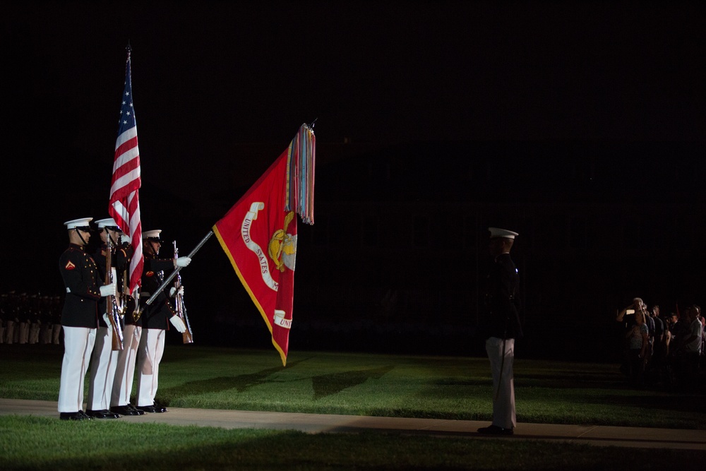 Marine Barracks Washington Evening Parade May 19, 2017