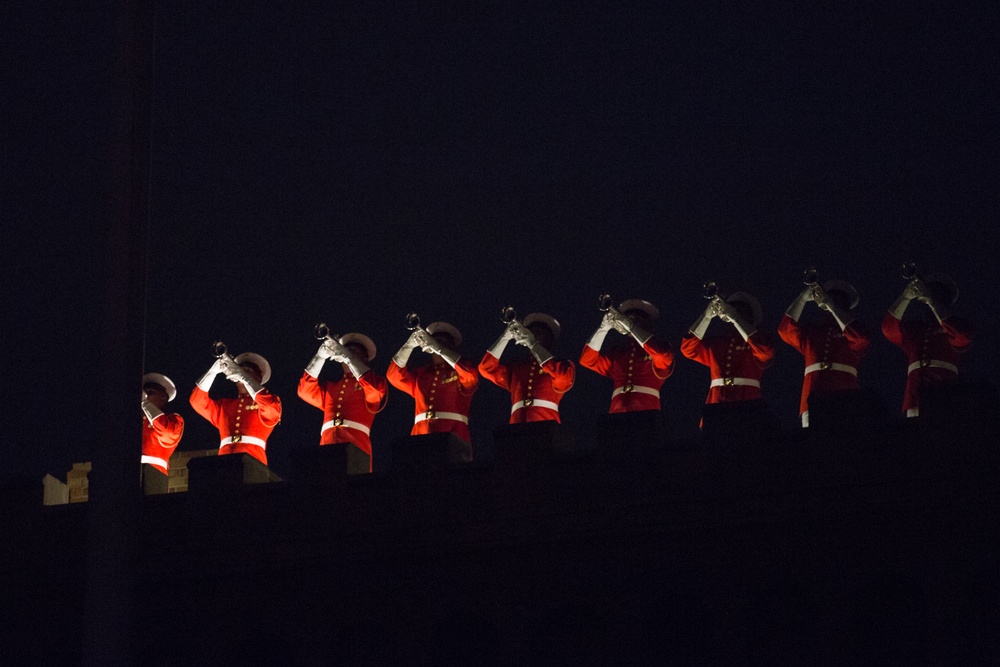 Marine Barracks Washington Evening Parade May 19, 2017