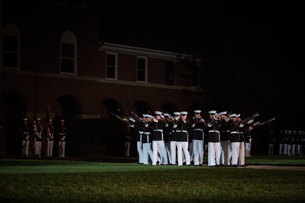 Marine Barracks Washington Evening Parade May 19, 2017