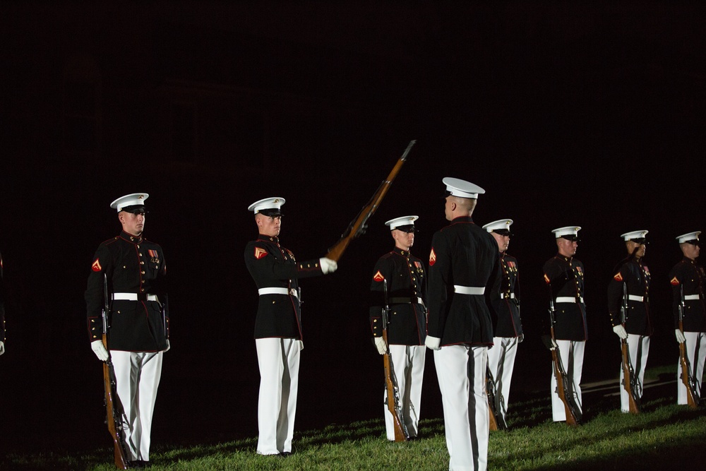 Marine Barracks Washington Evening Parade May 19, 2017