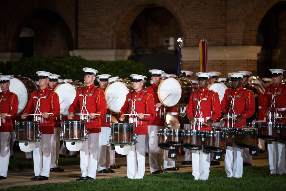 Marine Barracks Washington Evening Parade May 19, 2017