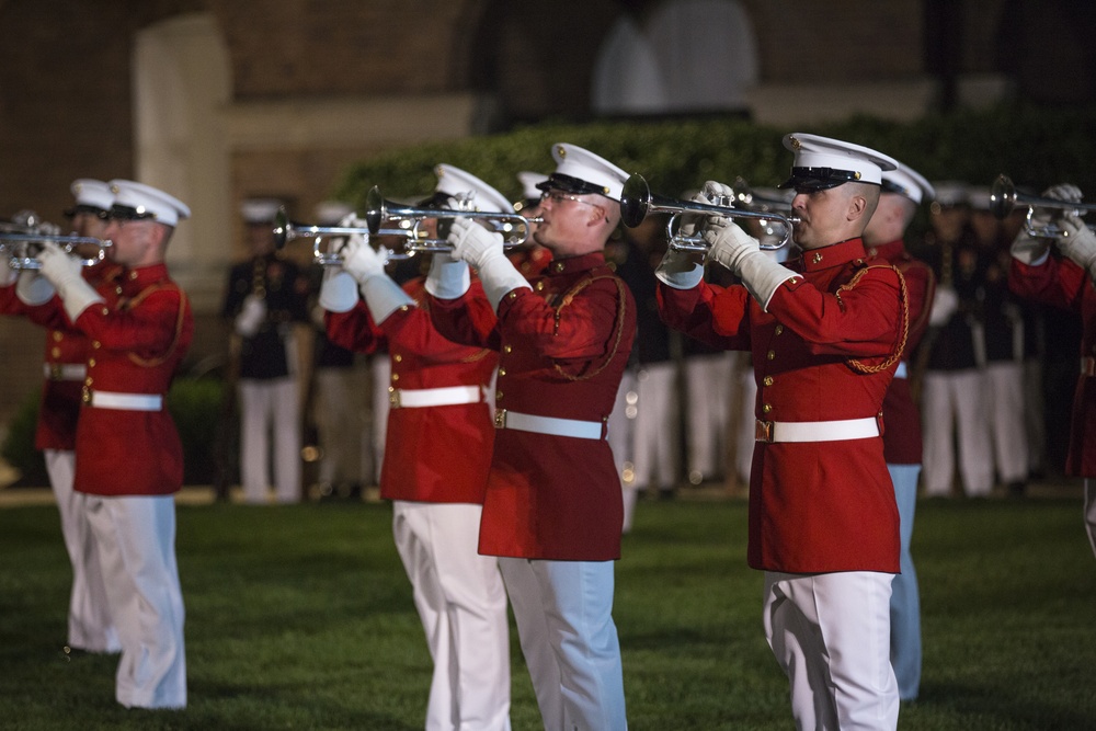 Marine Barracks Washington Evening Parade May 19, 2017