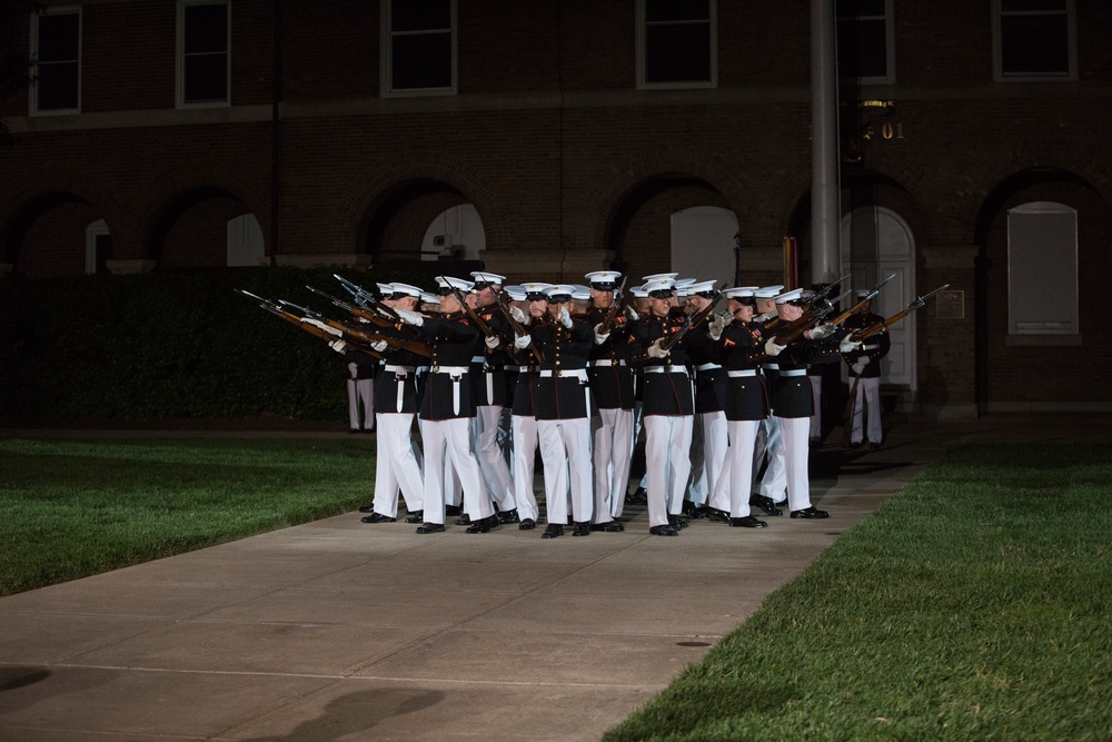 Marine Barracks Washington Evening Parade May 19, 2017