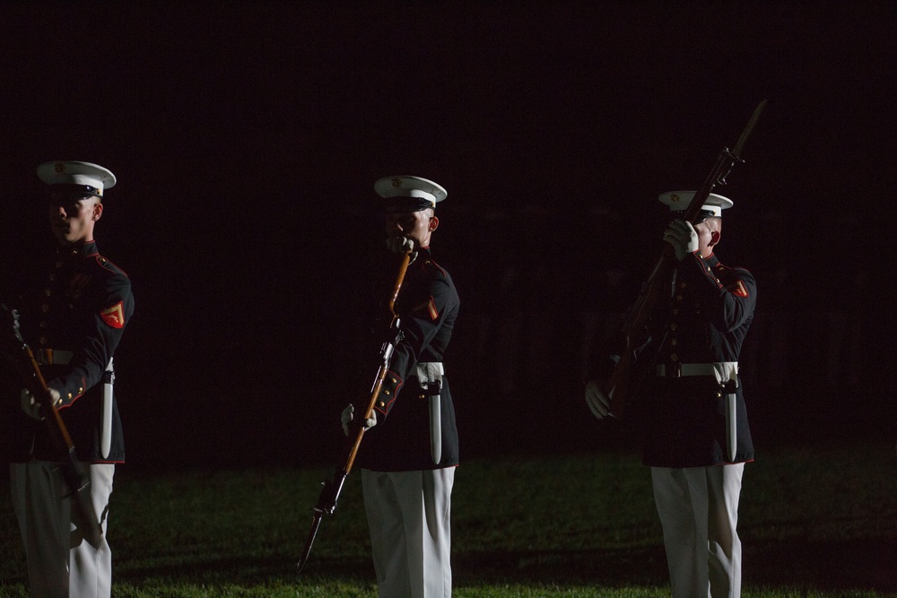 Marine Barracks Washington Evening Parade May 19, 2017