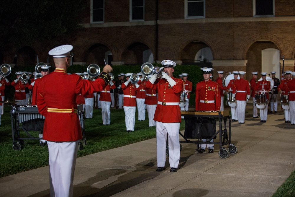 Marine Barracks Washington Evening Parade May 19, 2017