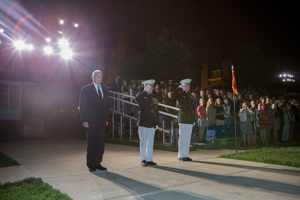 Marine Barracks Washington Evening Parade May 19, 2017