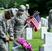 2017 Memorial Day Flag Placement - Arkansas Veterans State Cemetery