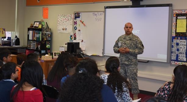 Abraham Lincoln Elementary School hosted their annual Career Day
