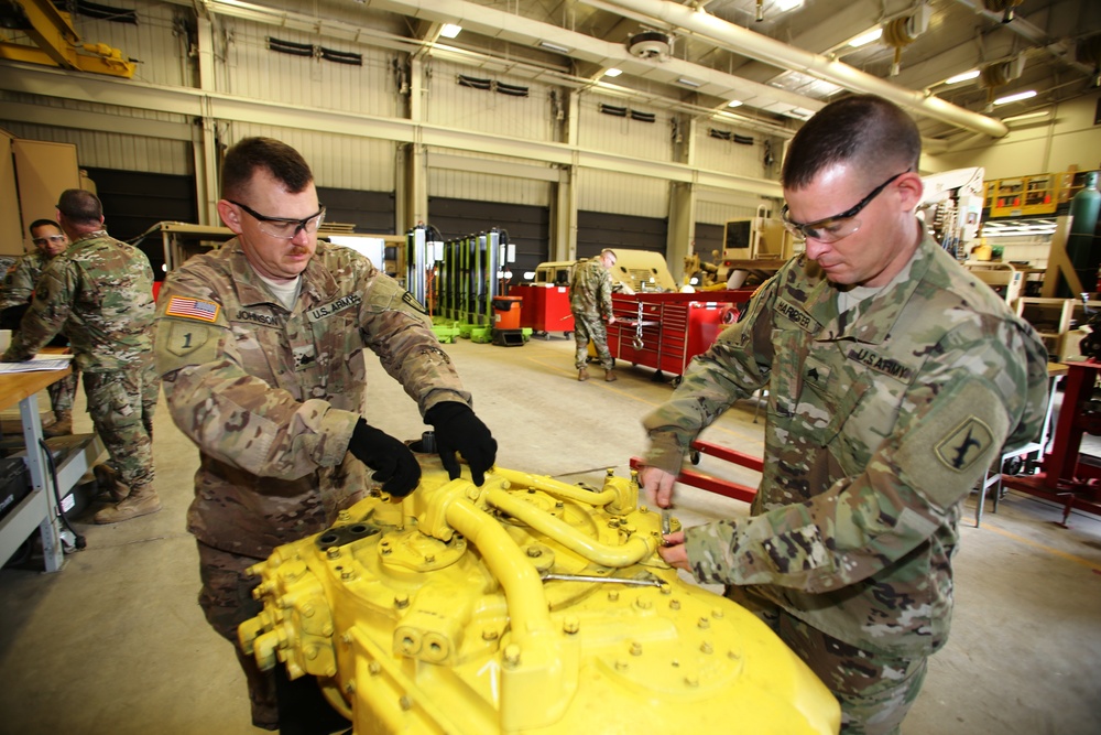 Soldiers build leadership, repairer skills in Construction Equipment Repairer ALC at Fort McCoy