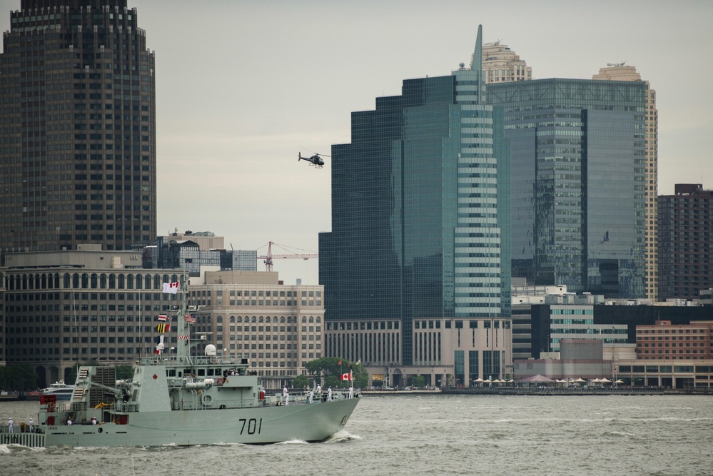 Fleet Week New York, Parade of Ships 2017