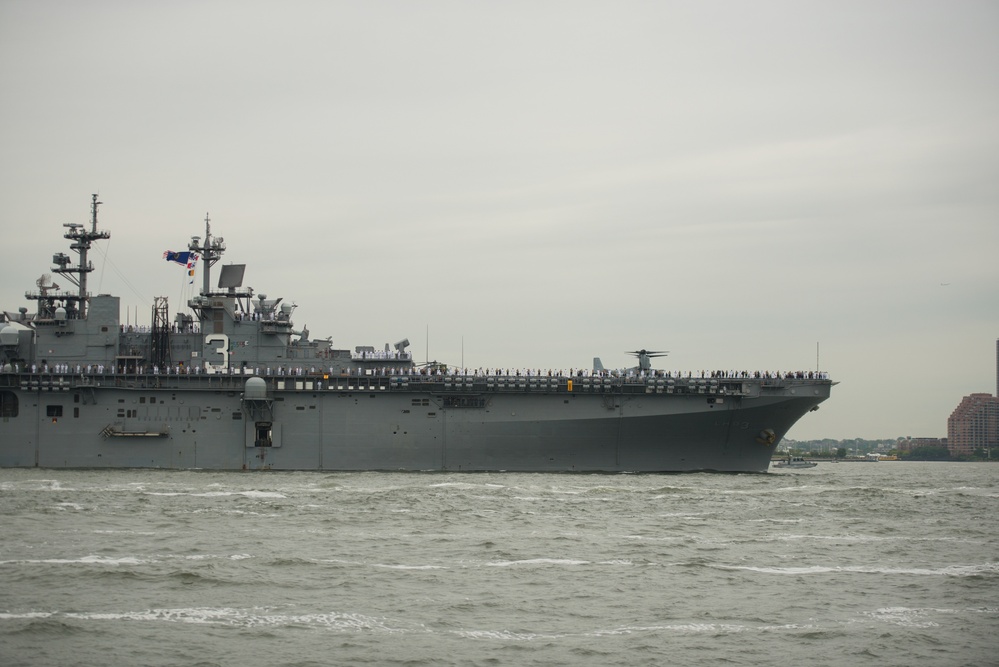 Fleet Week New York, Parade of Ships 2017