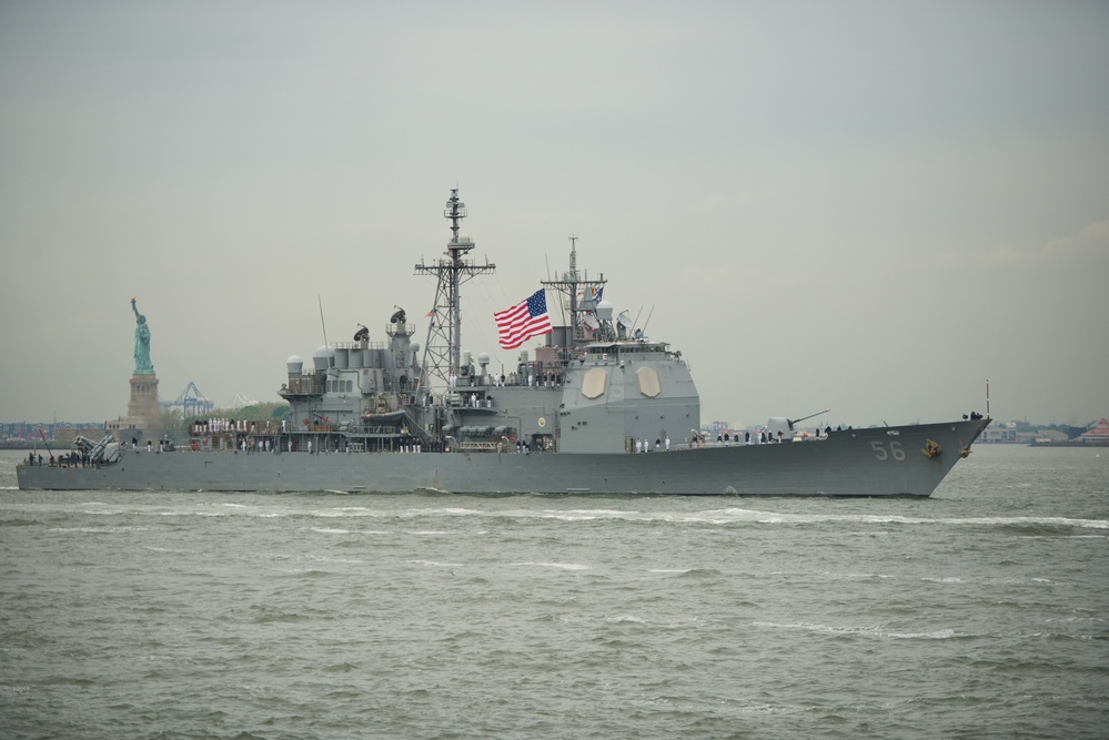 Fleet Week New York, Parade of Ships 2017