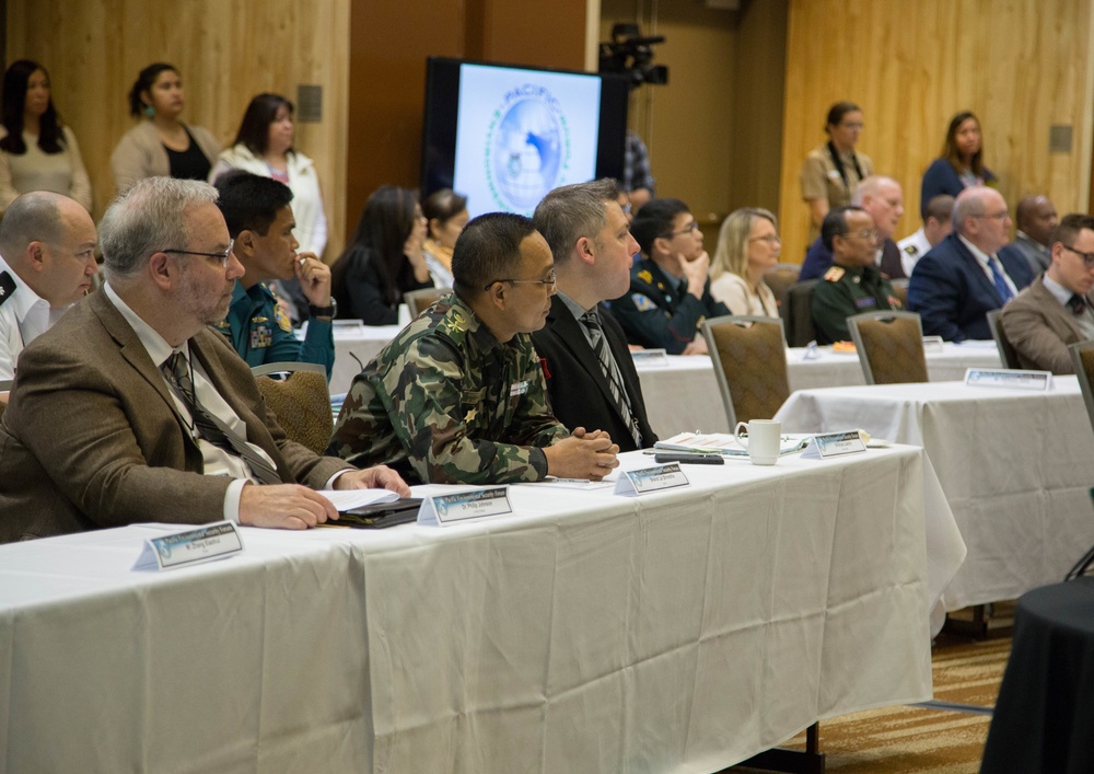 The Alaska National Guard hosts the seventh-annual Pacific Environmental Security Forum in Anchorage, Alaska, May 9-12, 2017.