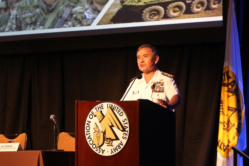 USPACOM commander briefs during second day of LANPAC 2017