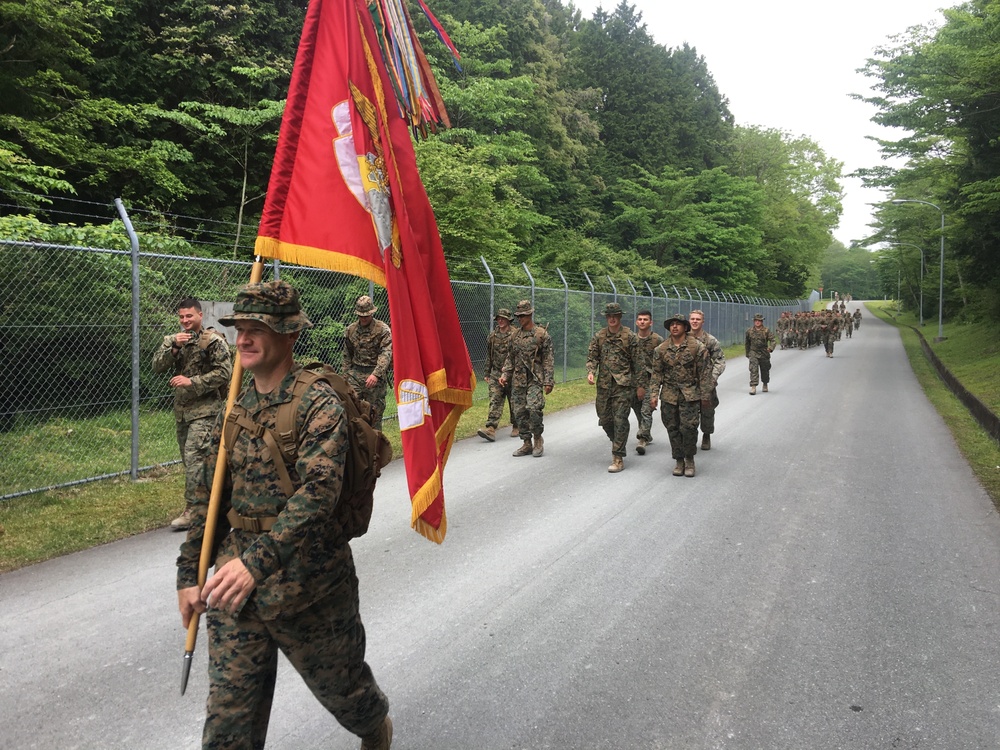 Marines trek 50 miles in less than 10 hours