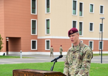 Change of Command Ceremony, 2nd Battalion, 503rd Infantry Regiment, 173rd Airborne Brigade