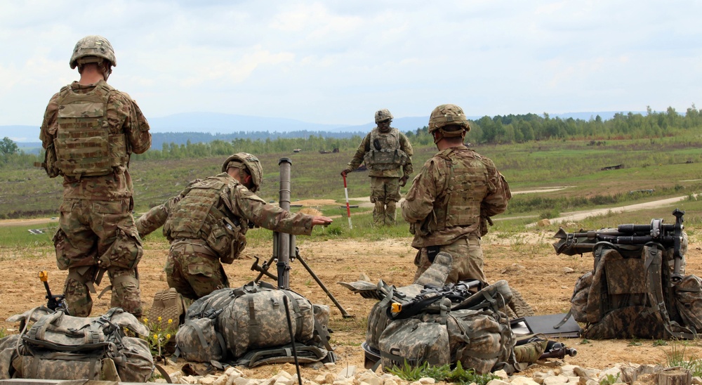 2-12 IN prepares mortar for live-fire exercise