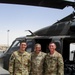 Blackhawk crew chiefs receive combat patch from U.S. Army Central Commanding General