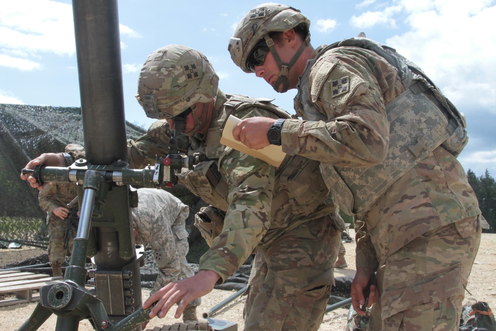 Mortar platoon delivers 'Lethal' results
