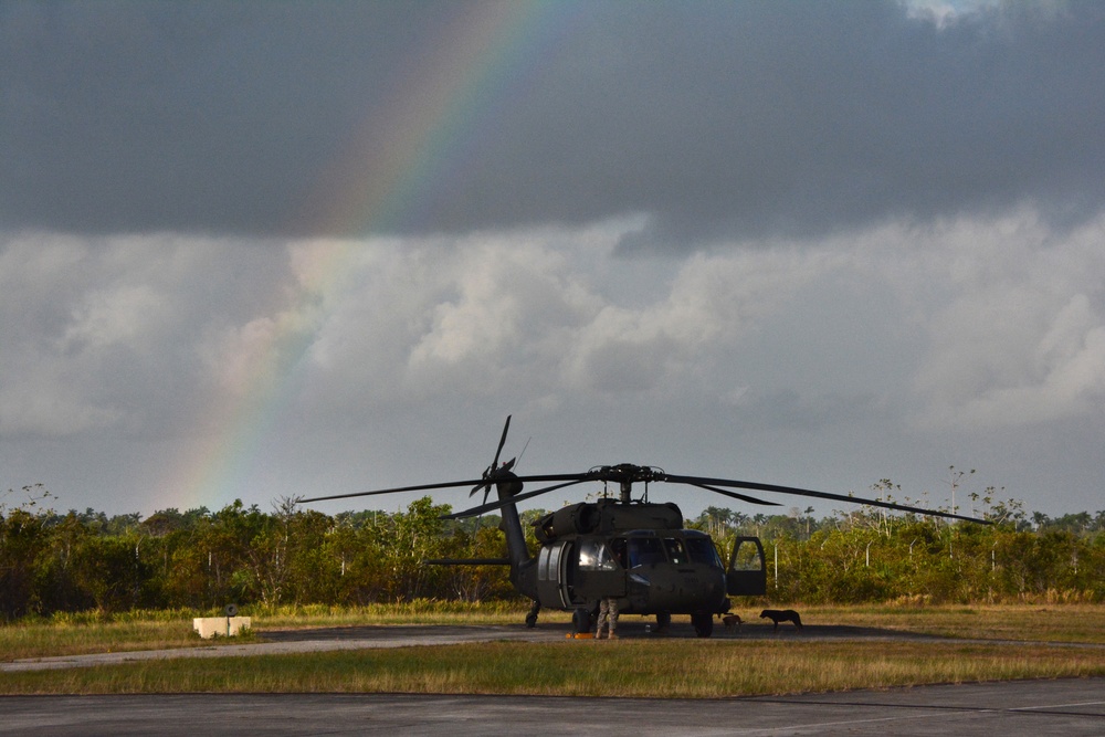 Black Hawk rainbow