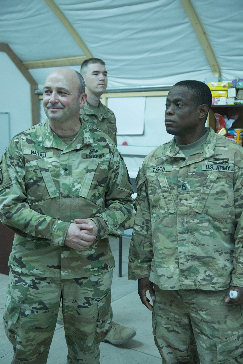 NY National Guard Leaders visit troops in Kuwait