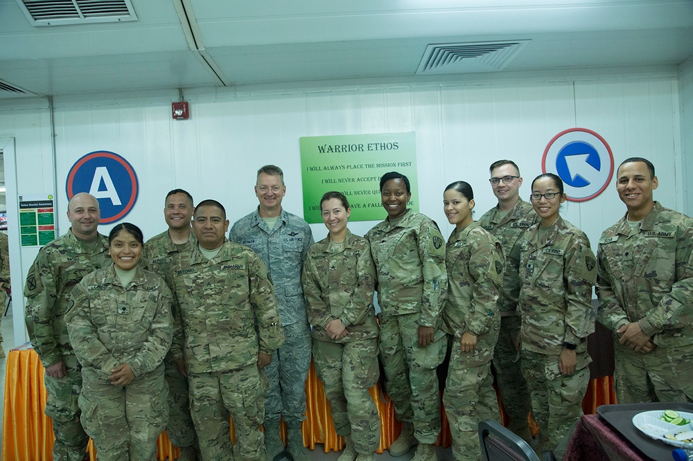 NY National Guard Leaders visit troops in Kuwait