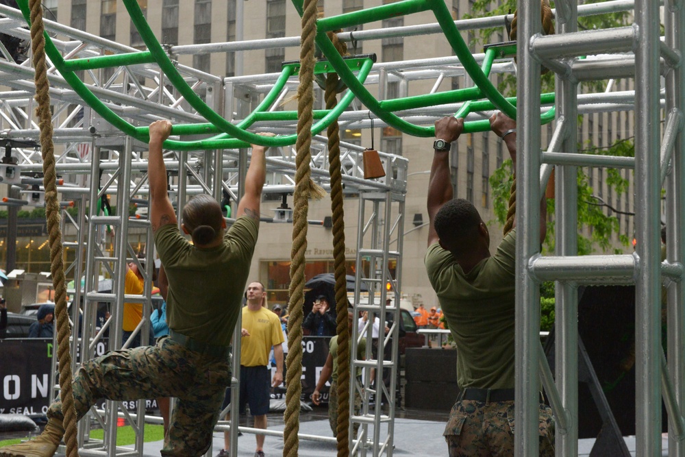 Fox and Friends Fleet Week Obstacle Course