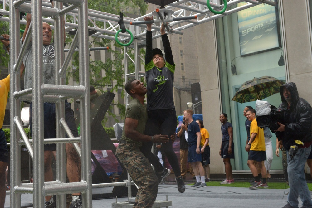 Fox and Friends Fleet Week Obstacle Course