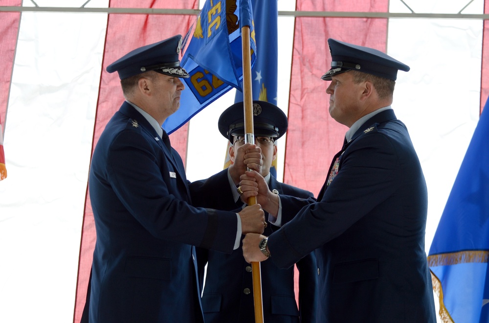 Percival takes command of 627 ABG