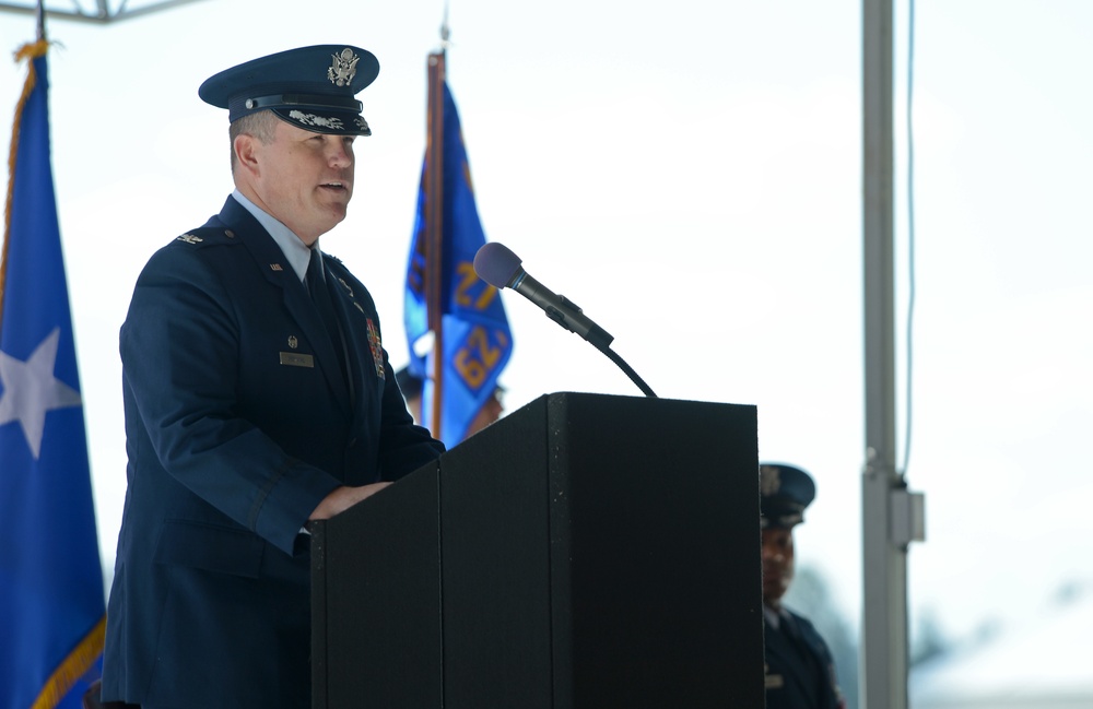 Percival takes command of 627 ABG