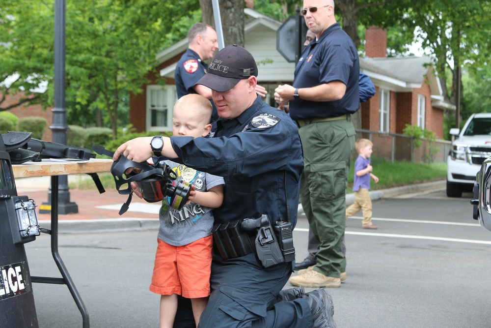Citizens learn while having fun at Cary Public Safety Day