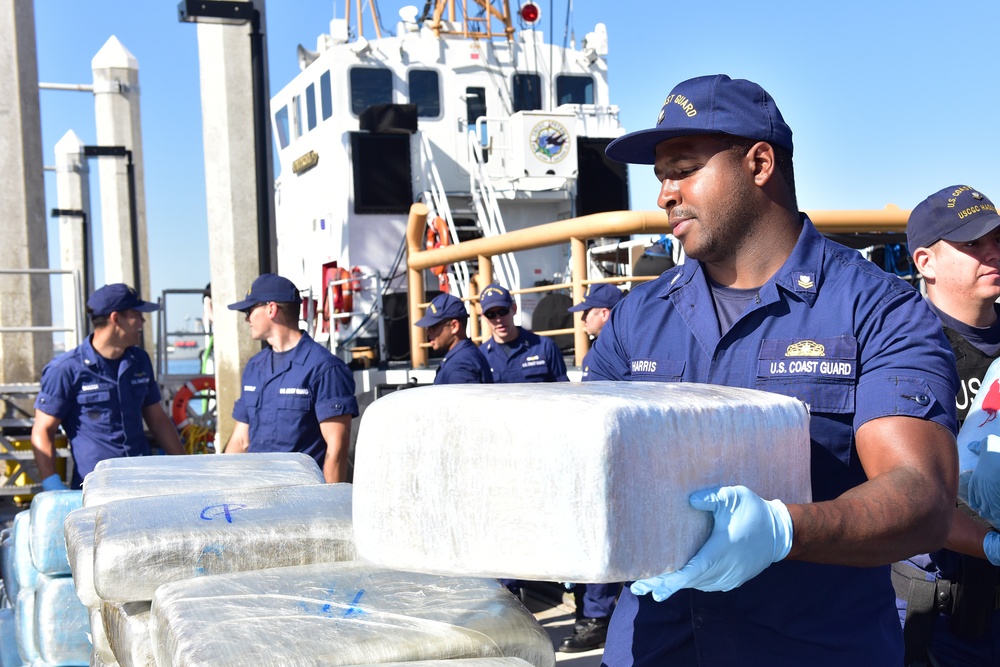 Coast Guard, agency partners interdict approximately 4,000 pounds of marijuana