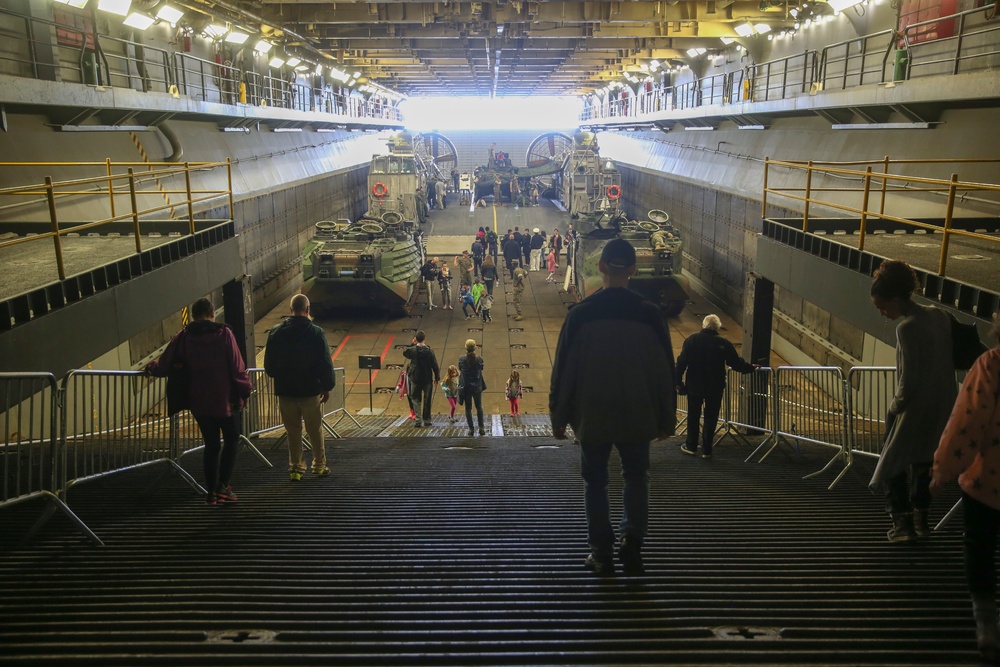 USS Kearsarge Fleet Week New York Static Display
