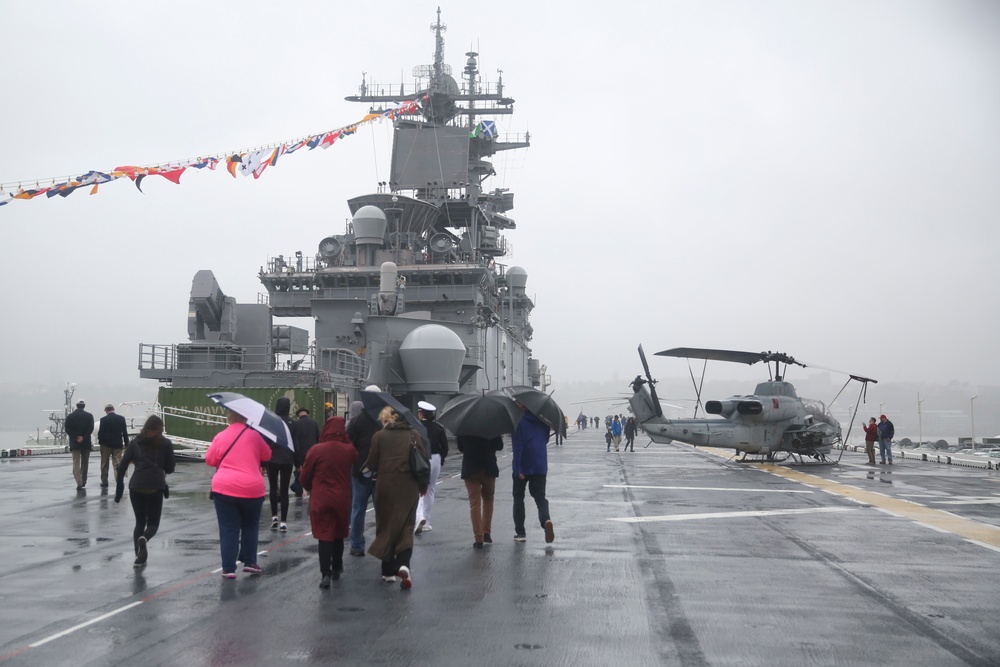 USS Kearsarge Fleet Week New York Static Display