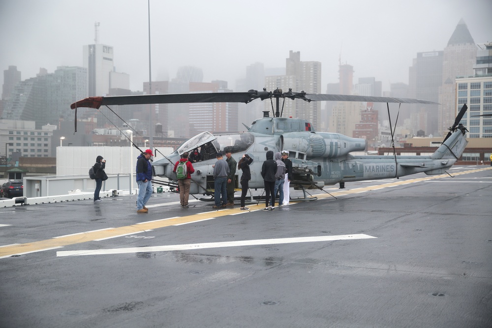 USS Kearsarge Fleet Week New York Static Display