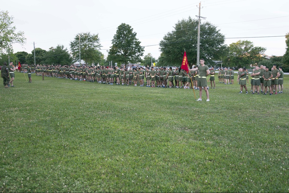 Headquarters and Support Battalion Run