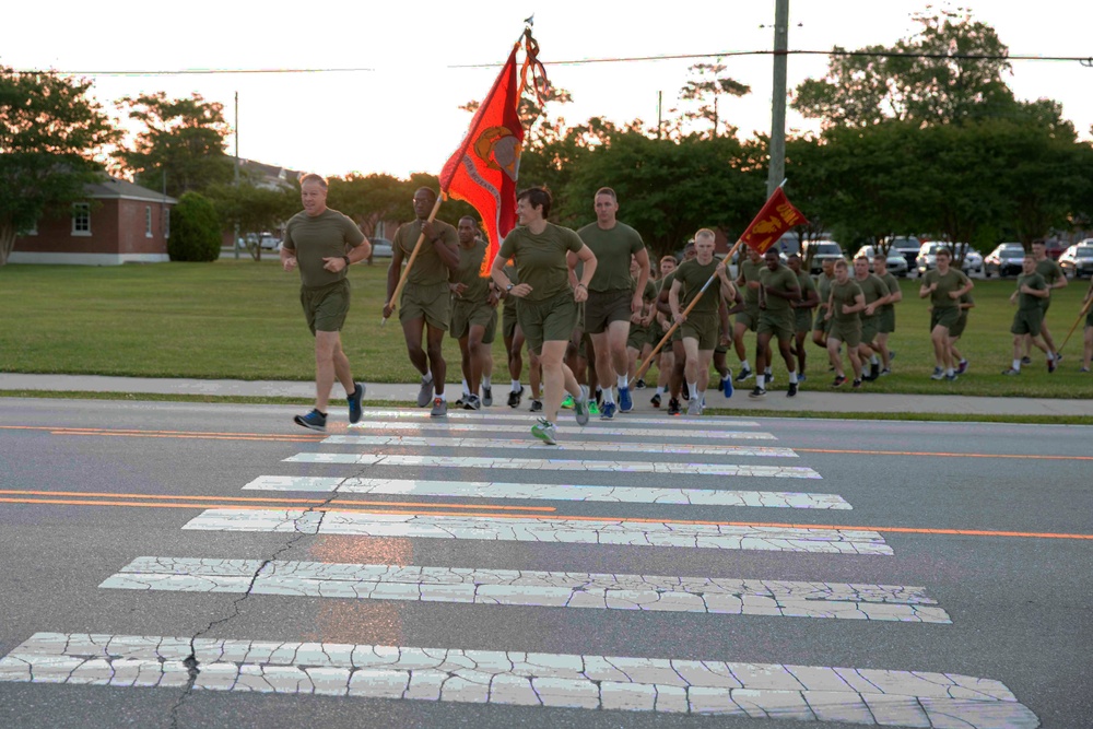 Headquarters and Support Battalion Run